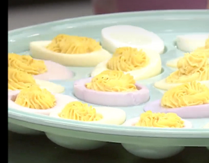 Colored Deviled Eggs- Great for Easter or Baby Showers!