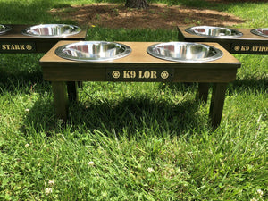 Nameplates for Pet Feeders!
