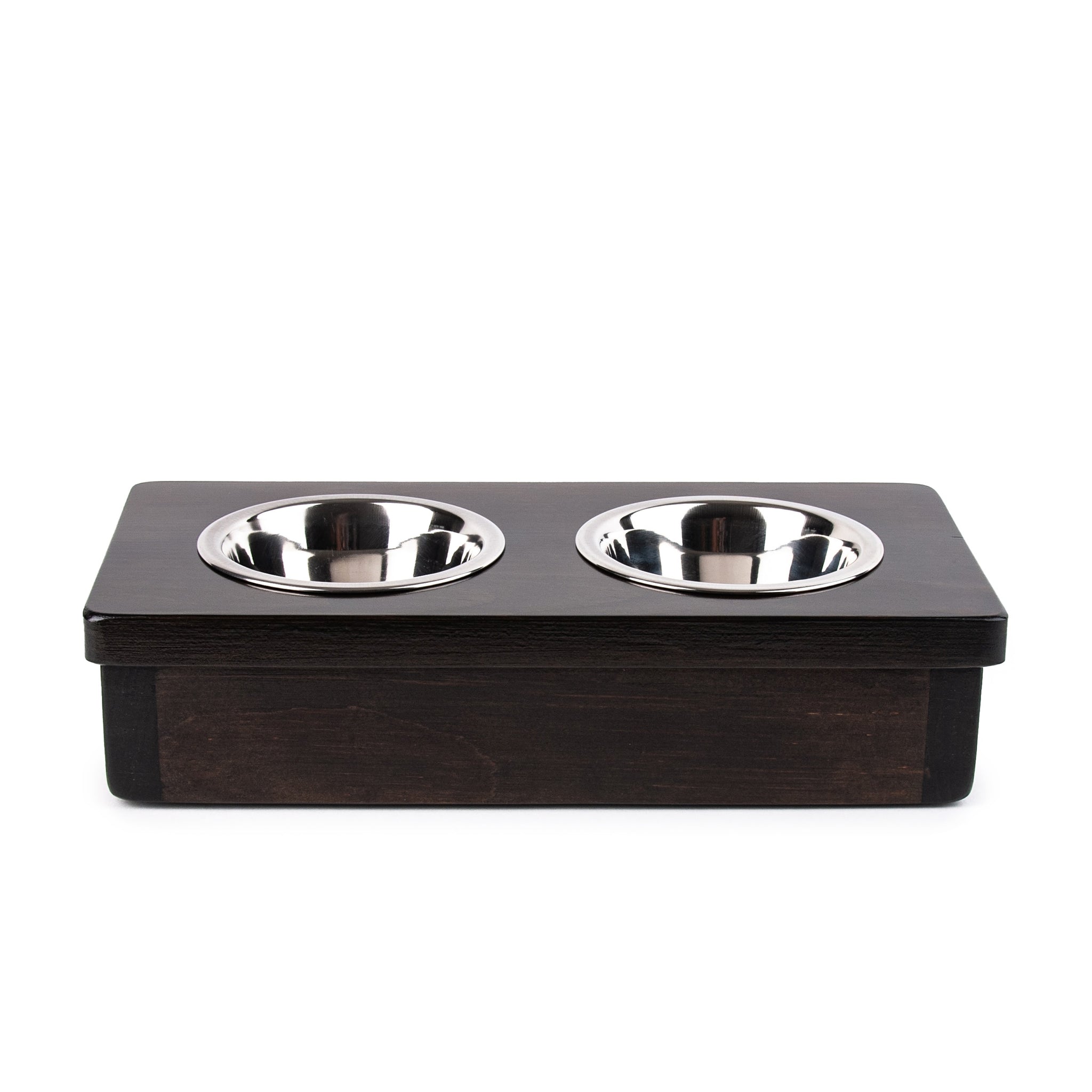 Ozarks Fehr Trade Originals Elevated Single Dog & Cat Bowl, Forest Trail, 12-Cup, 17-in Tall