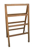 4 Tier Quilt Rack- A-Frame Ladder Style, Folds Flat for Storage