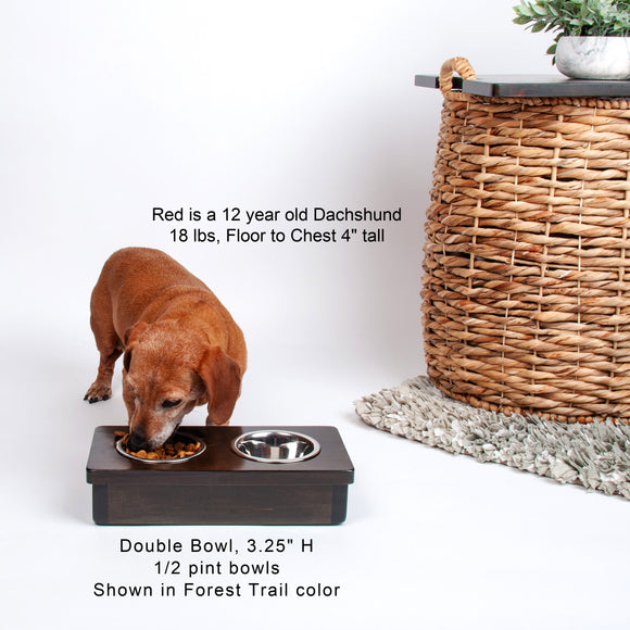NEW! 'TOY' Size (5 tall) Cat Elevated Bowls OFTO Elevated Dog Dishes –  Ozarks Fehr Trade Originals, LLC