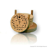 "I love my Anatolian Shepherd" premium coaster set. Add a rustic or urban design Coaster Holder.