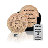 "Home Sweet Home" (Pennsylvania Dutch) Premium Home Coaster Set with personalization options!