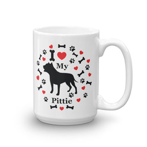 I love my Pittie 15oz Coffee Mug