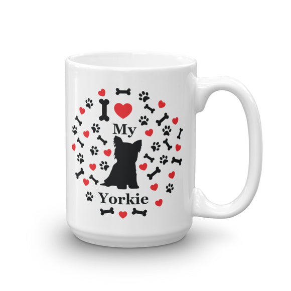 I love my Yorkie 15oz Coffee Mug